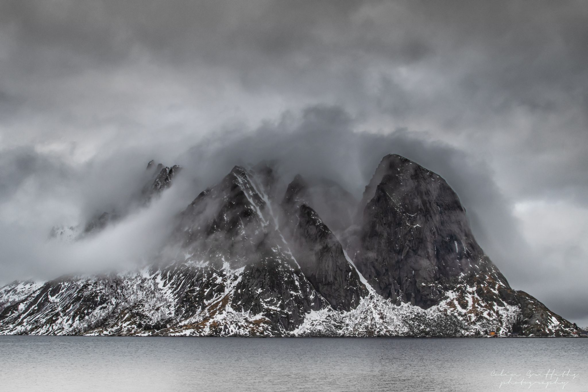The Orange House, Hamnøy, Lofoten, Norway