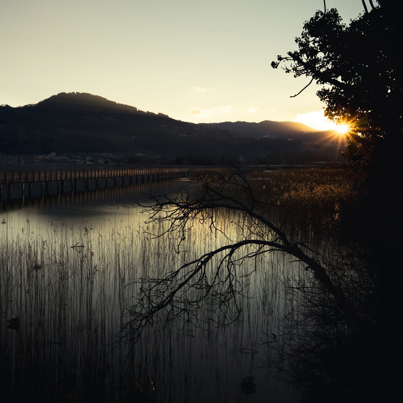 Wooden Bridge Rapperswil-Hurden, Switzerland