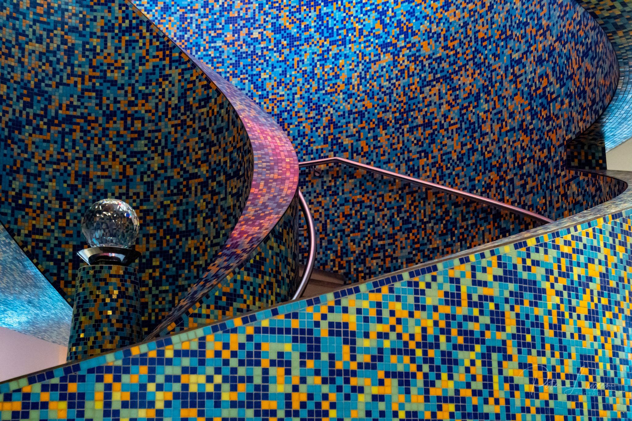 Inside the Groninger Museum of Modern Art, Netherlands