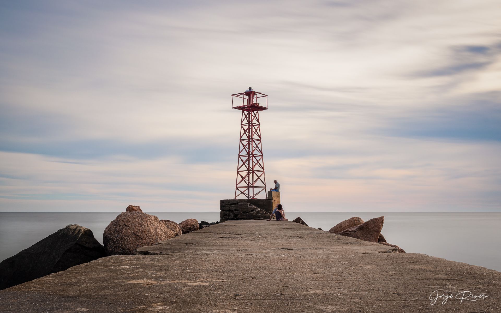 Isla de Mono Pier, Uruguay