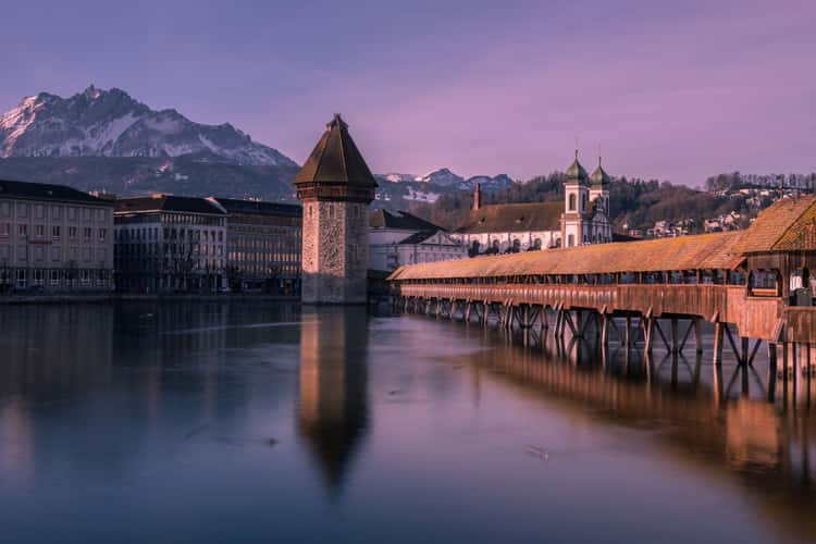 Kapellbridge Lucerne (east view)