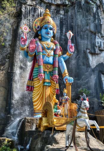 Krishna statue