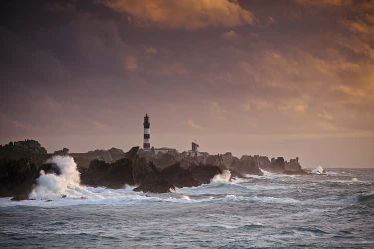 Le Créac’h Lighthouse from Beg Biniglou