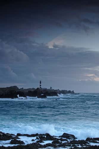 Le Créac’h Lighthouse from Beg Biniglou
