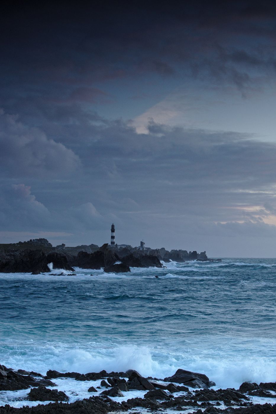 Le Créac’h Lighthouse from Beg Biniglou, France
