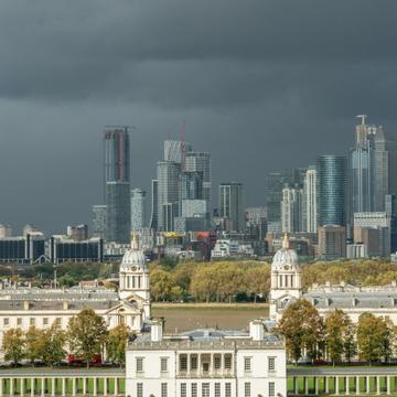 London Skyline from Greenwich Park, United Kingdom