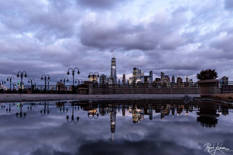 Manhattan Cityscape from Liberty State Park