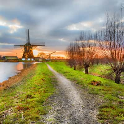 Molen 't Hoog en Groenland Baambrugge, Netherlands