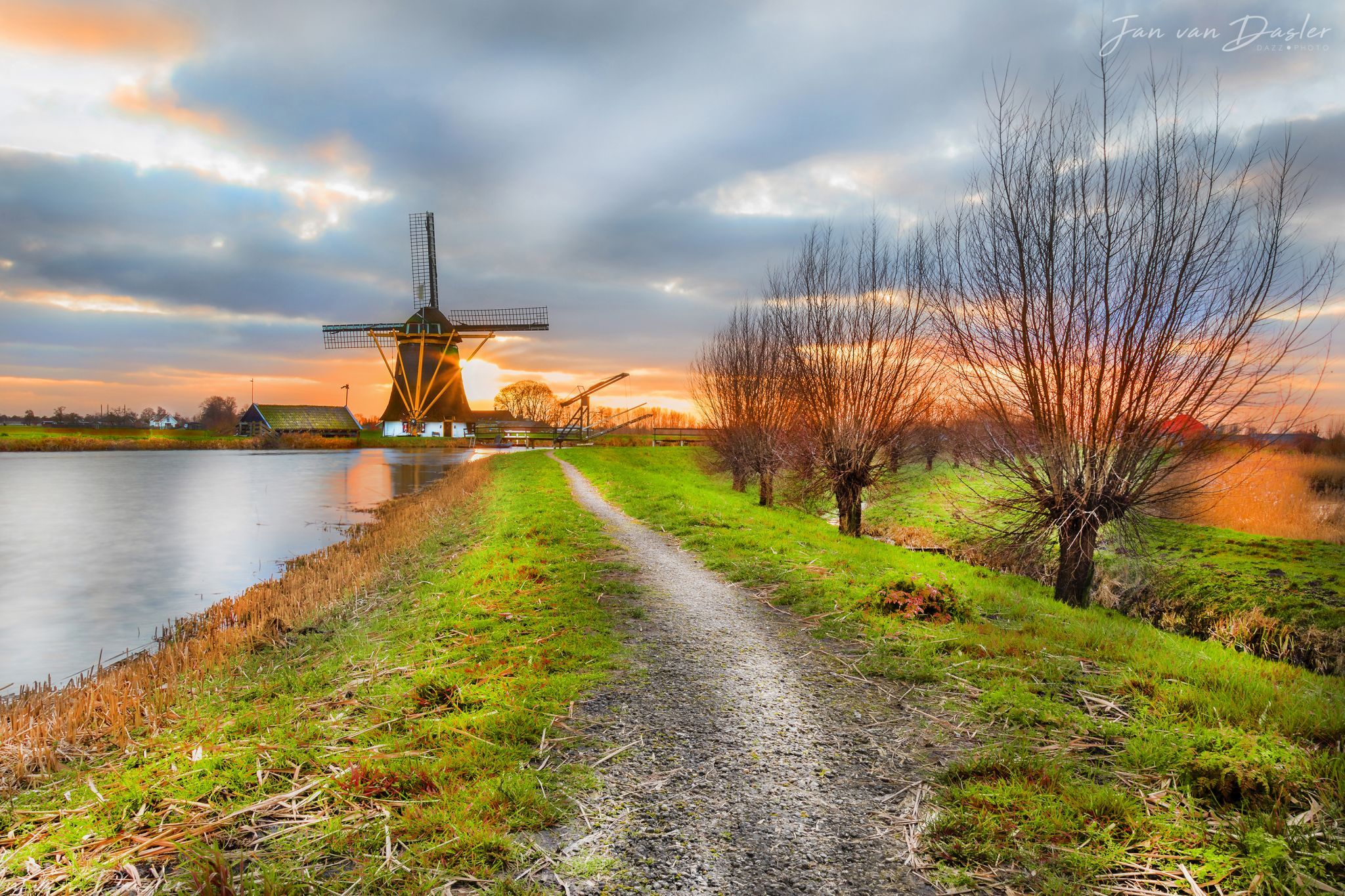 Molen 't Hoog en Groenland Baambrugge, Netherlands