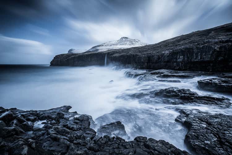 Mølin beach, Faroe Island