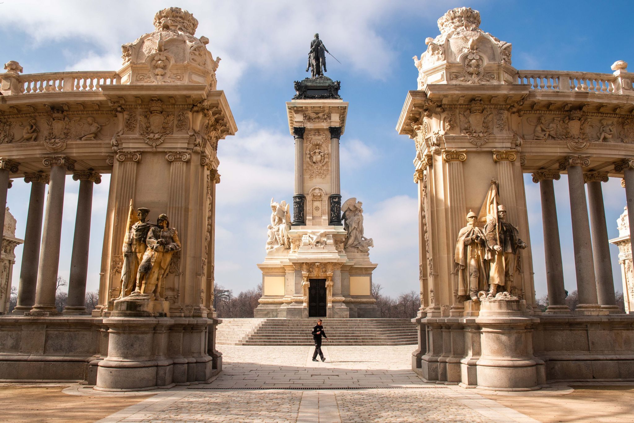 Monumneto a Alfonso XII, Madrid, Spain