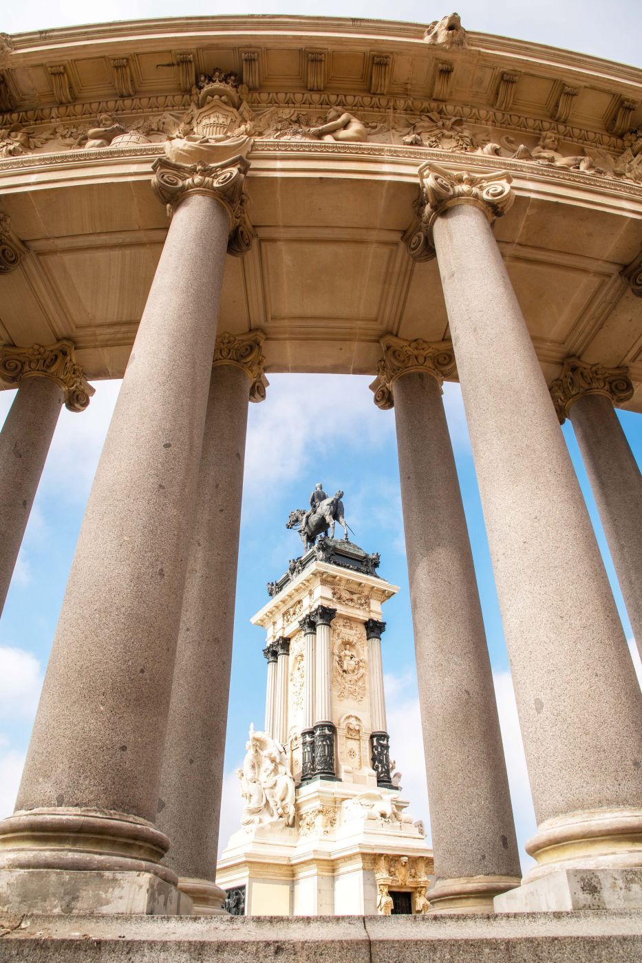 Monumneto a Alfonso XII, Madrid, Spain