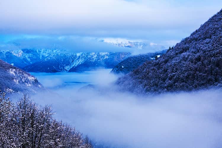 Morgenblick ins Lago Maggioretal
