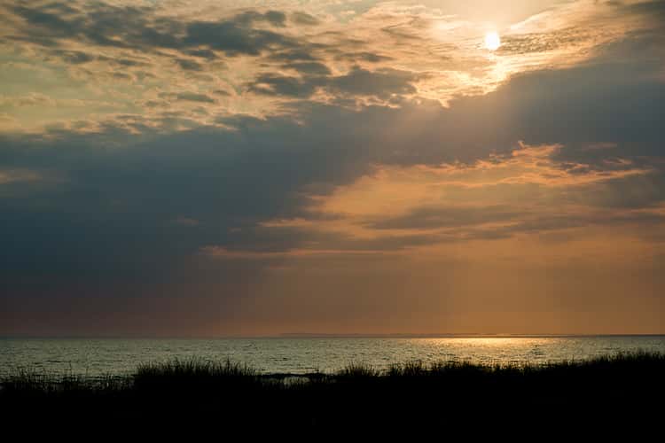 Morgens an der Ostsee