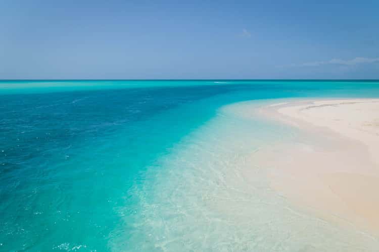 Mouli beach, Ouvea