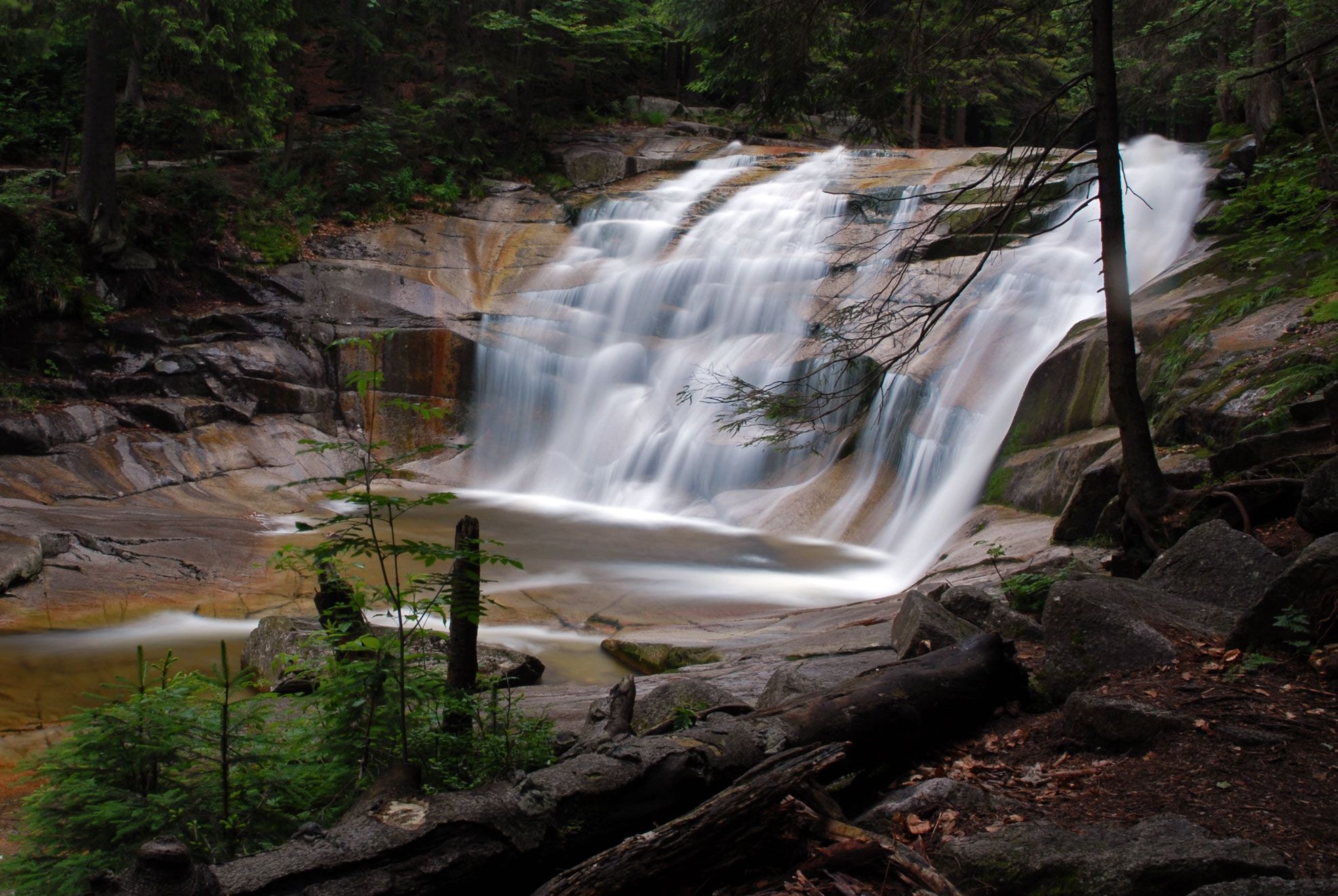 Mumlava waterfall, Harrachov, Czech Republic, Czech Republic