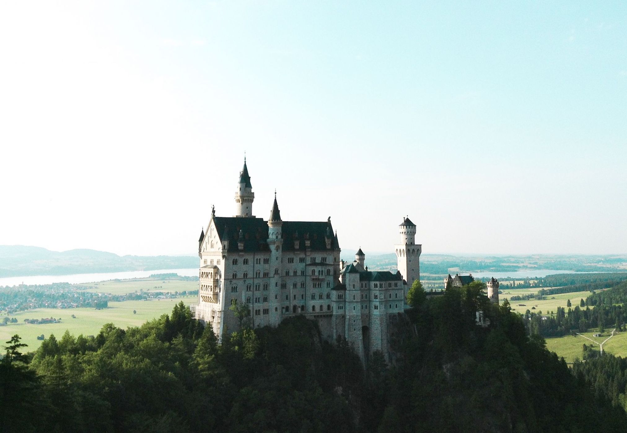 Neuschwanstein Castle from Marienbridge - The classic view, Germany
