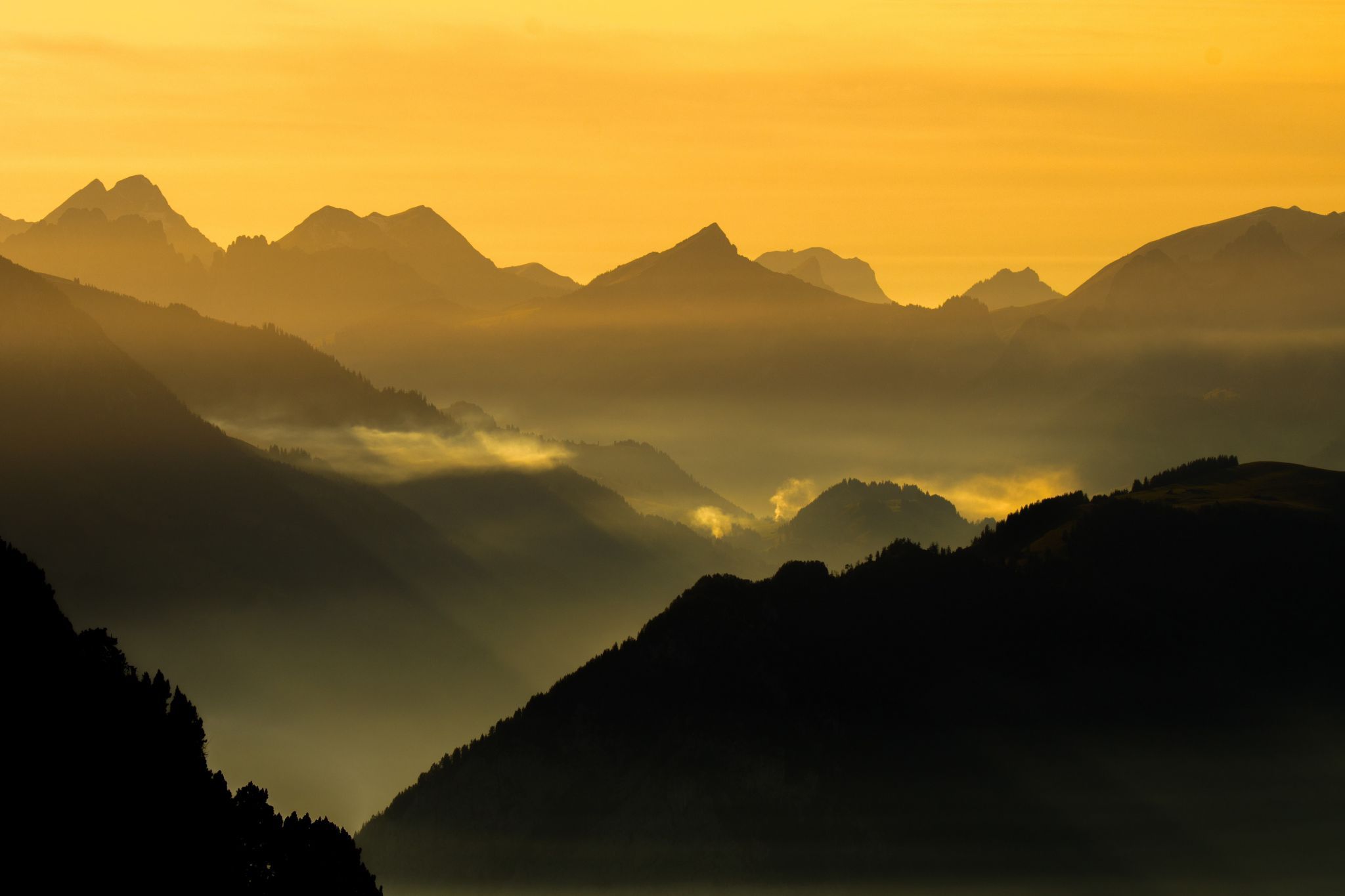 Niederhorn, Switzerland