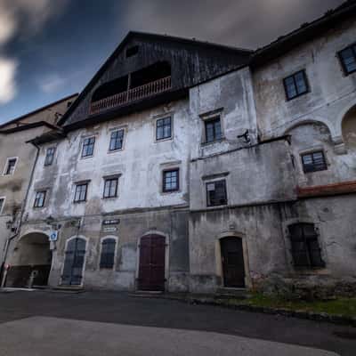 Old houses in Škofja loka, Slovenia