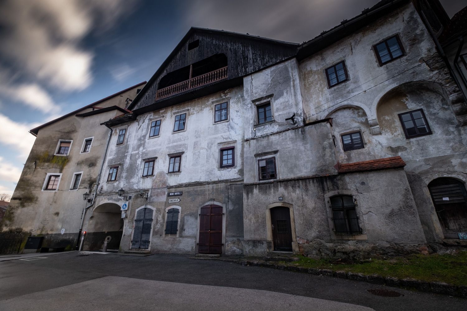 Old houses in Škofja loka, Slovenia