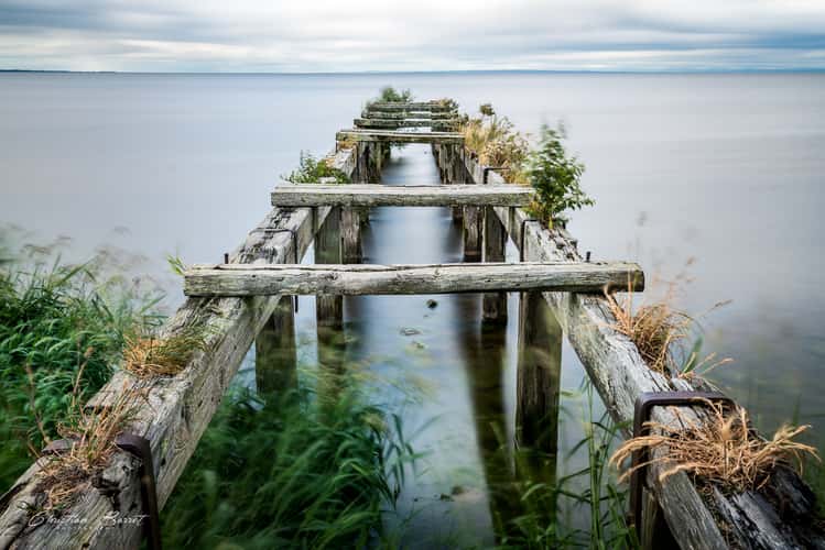 Old jetty at Lough Neagh