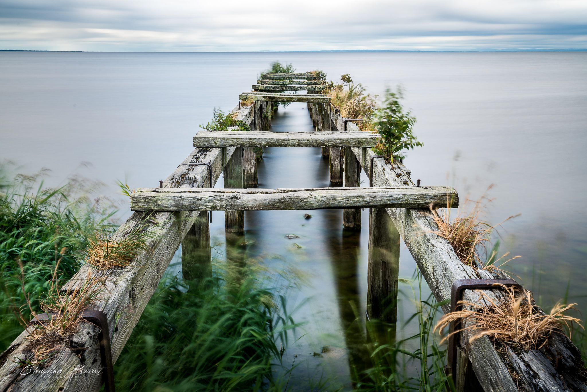 Old jetty at Lough Neagh, United Kingdom