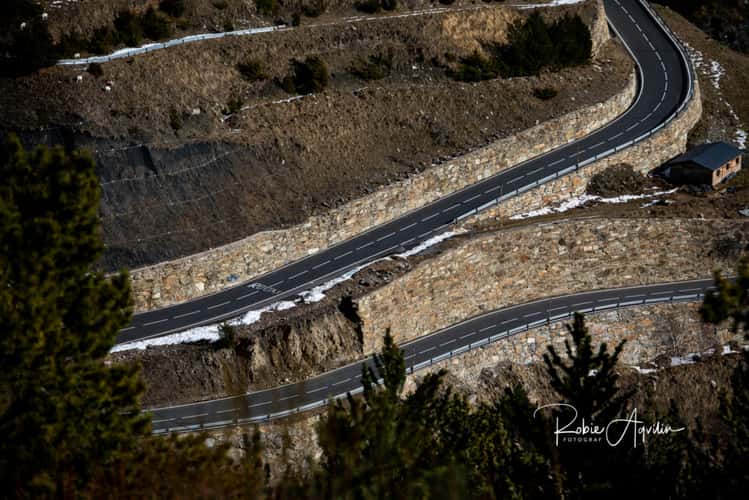 On the serpentine roads