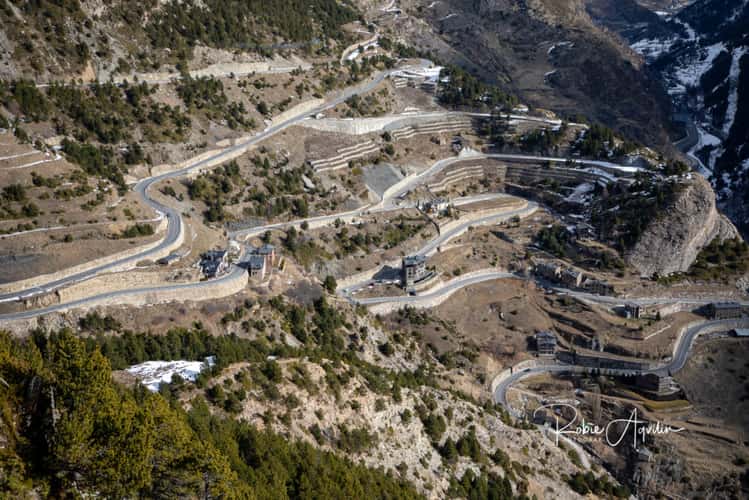 On the serpentine roads