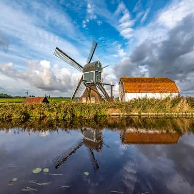 Oostvaart Windmill, Netherlands