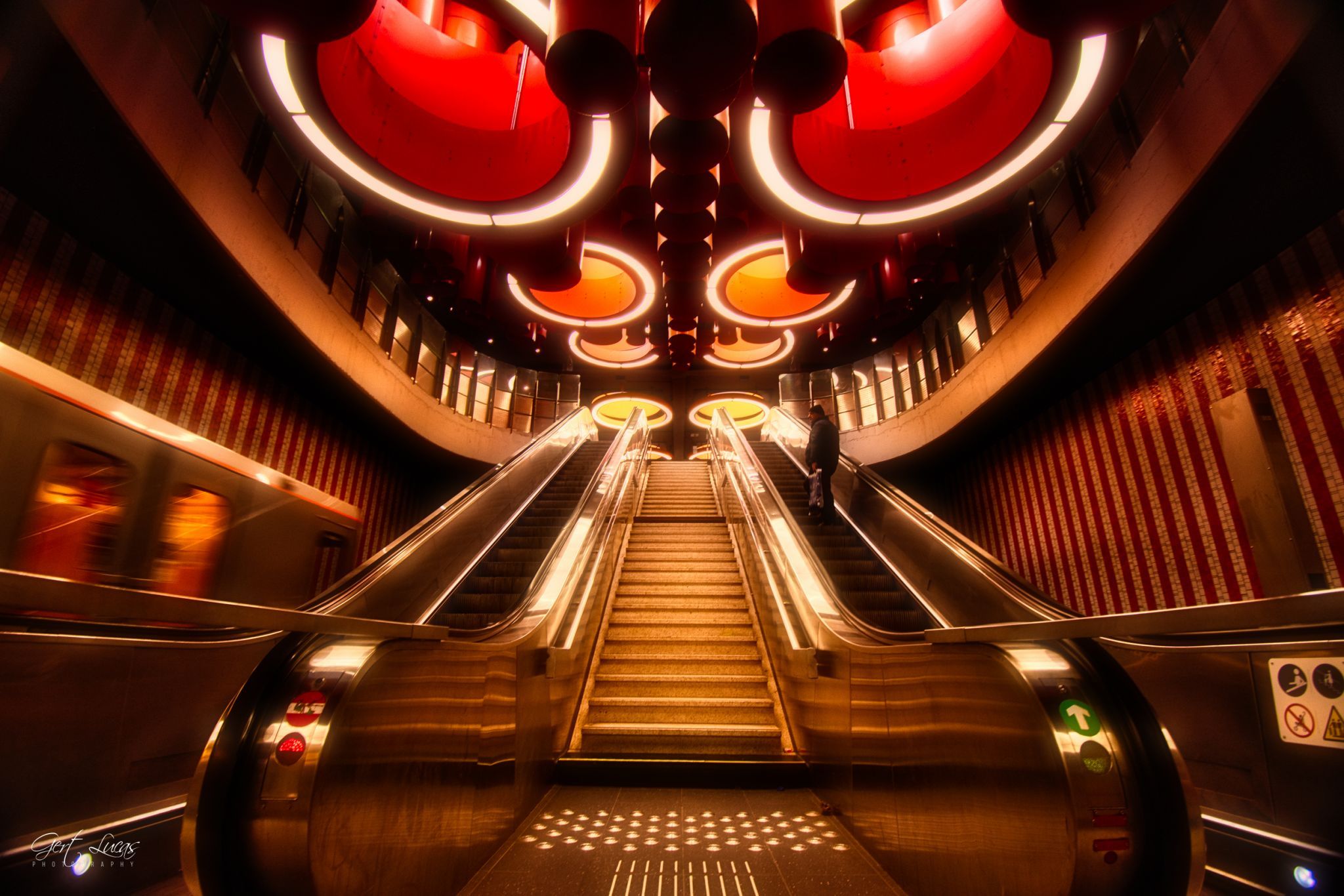 Pannenhuis subway, Brussels, Belgium