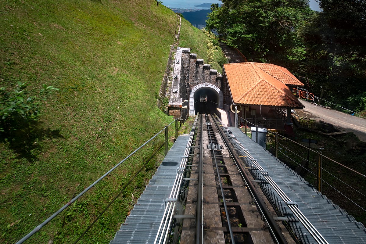 Penang Hill cable car, Malaysia