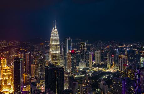 Petronas Twin Towers from Menara Kuala Lumpur