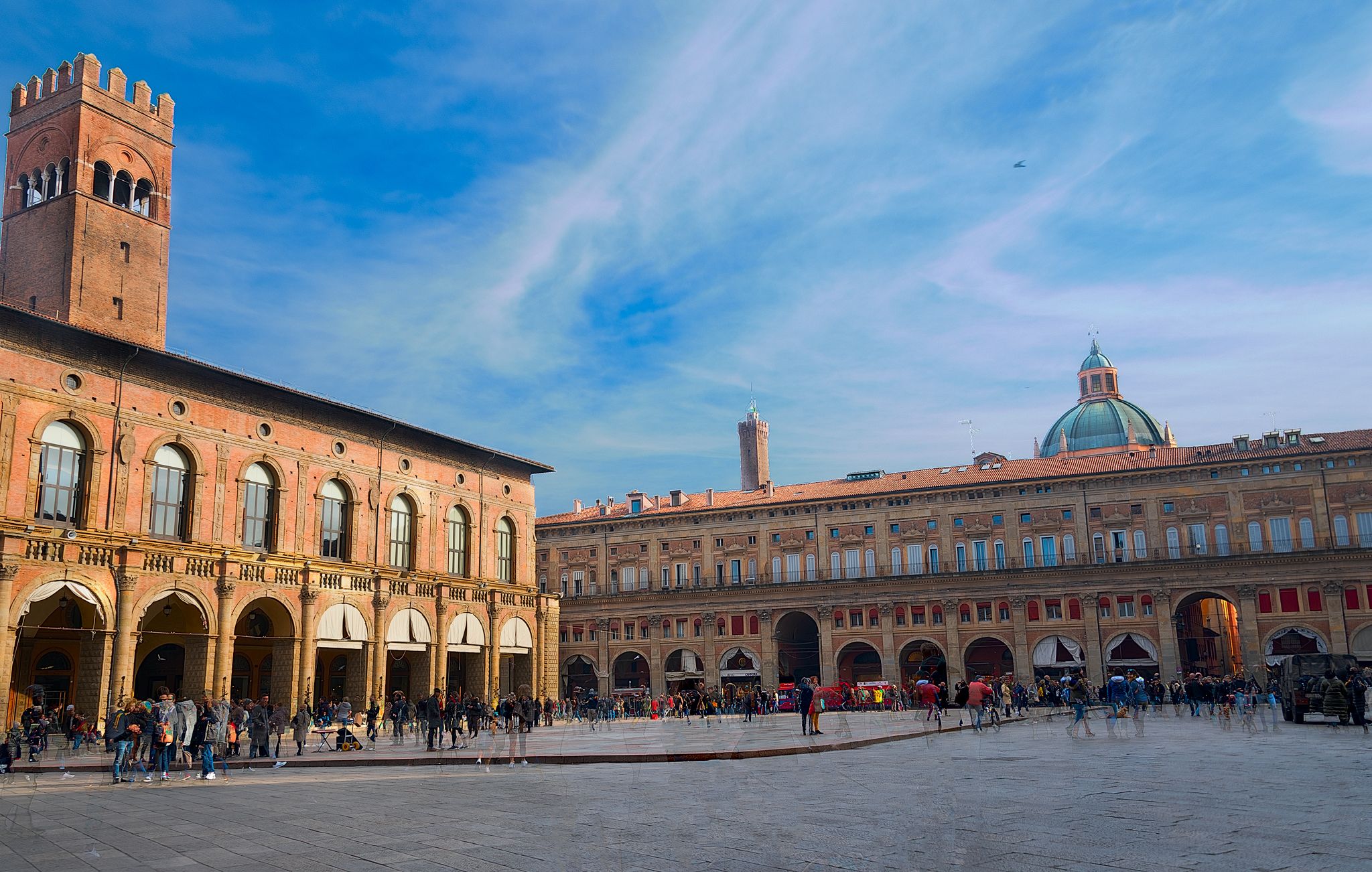 Piazza Maggiore, Italy