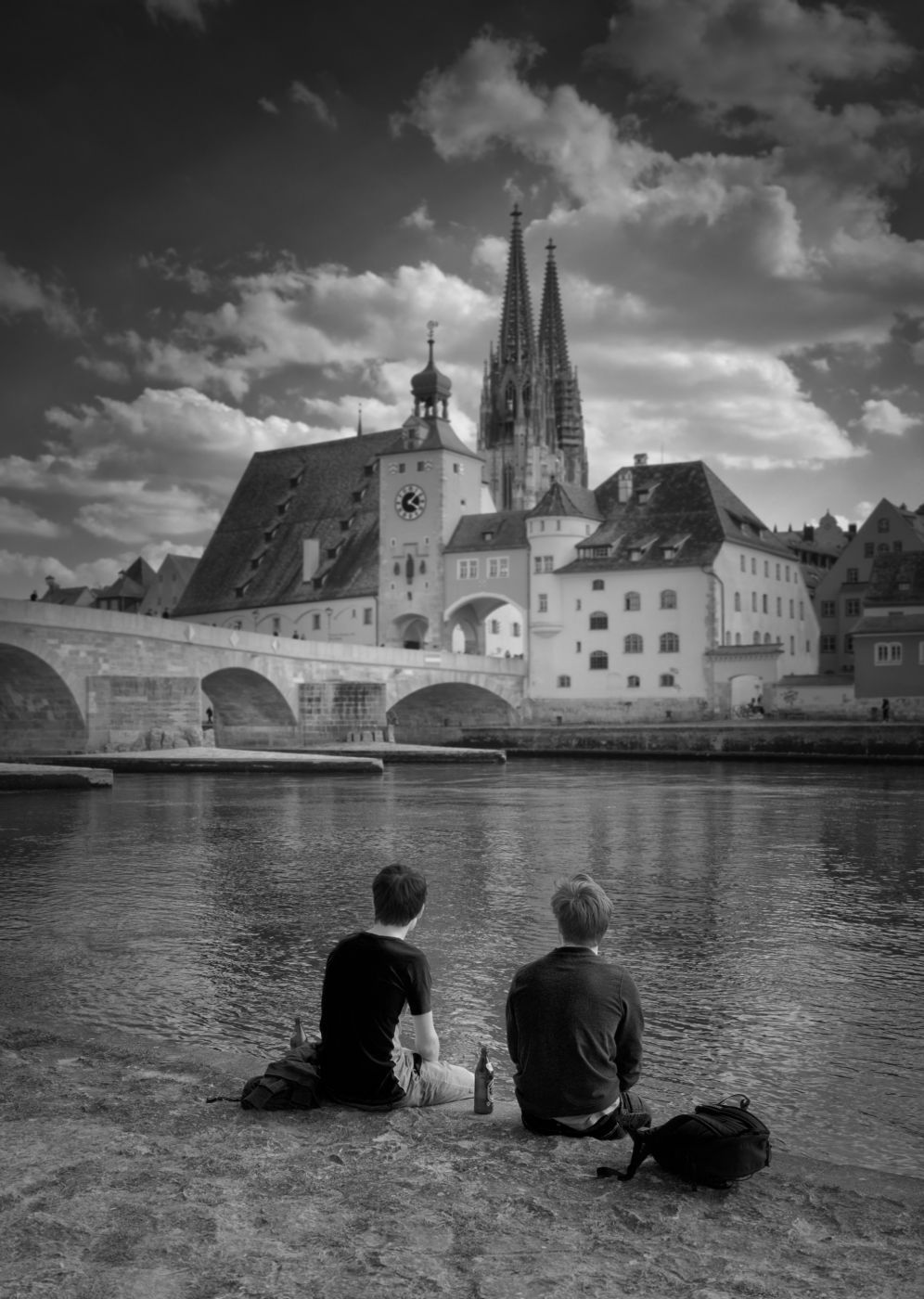View of Regensburg, Germany