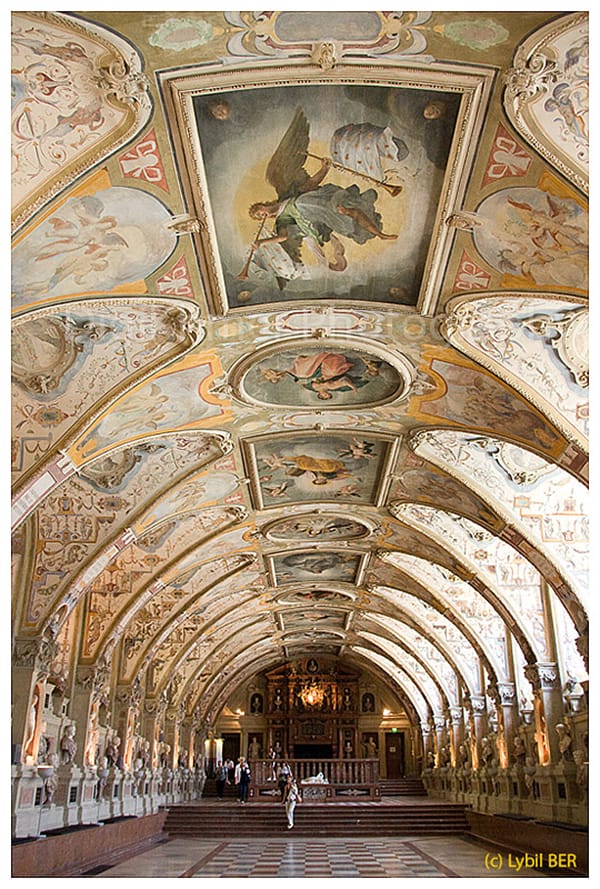 Inside the Residenz, Munich, Germany