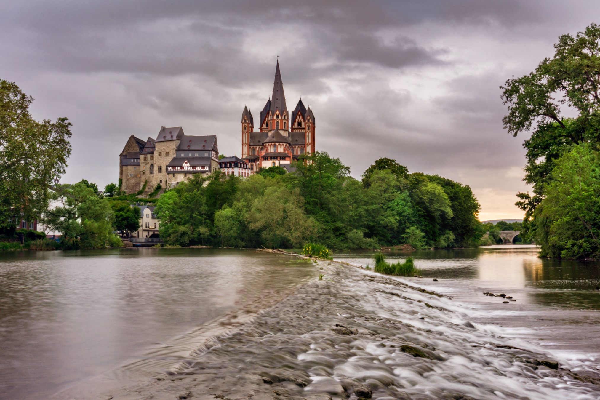 Schleuseninsel Limburg an der Lahn, Germany