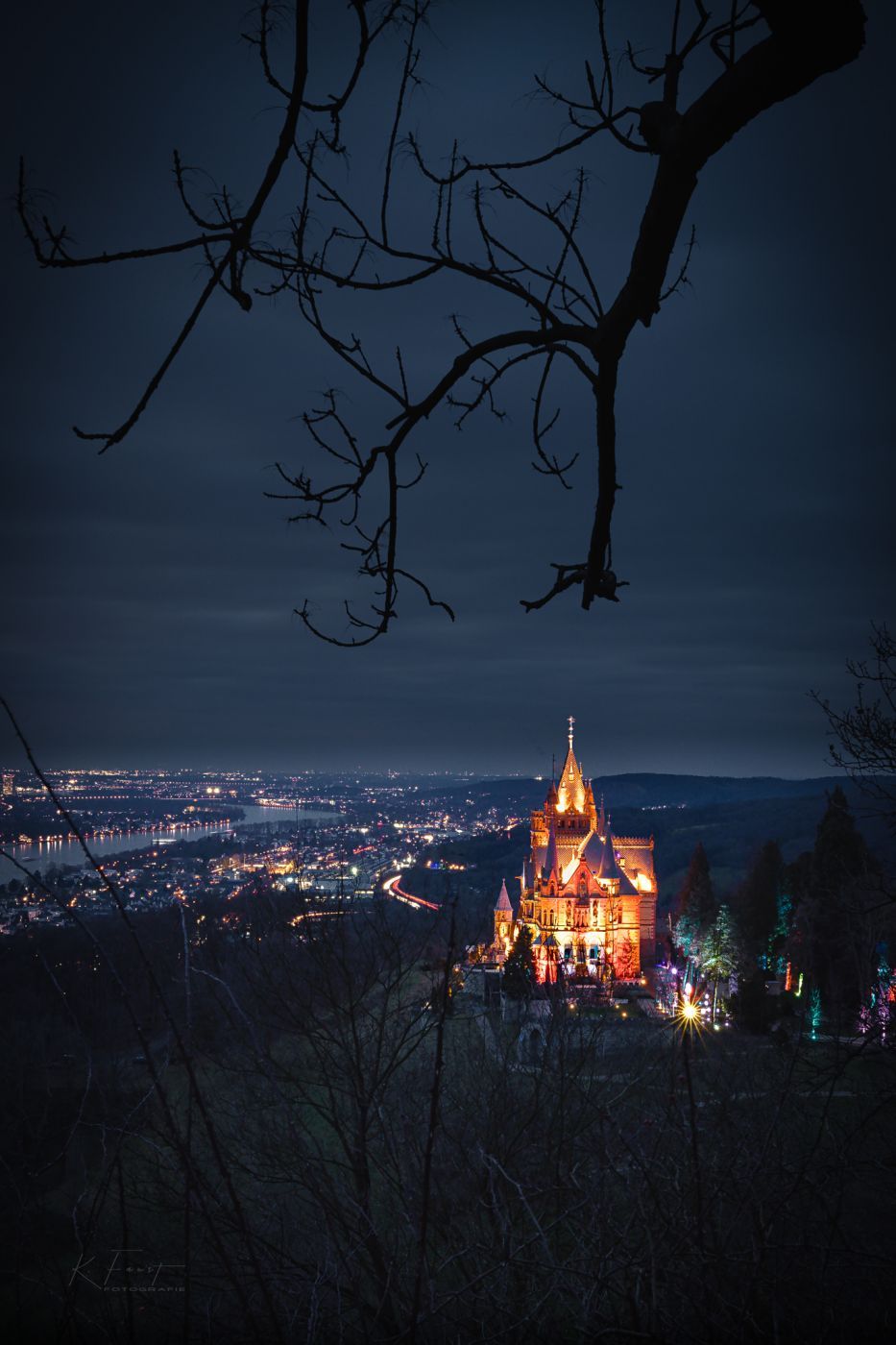 Drachenburg Castle, Drachenfels, Germany