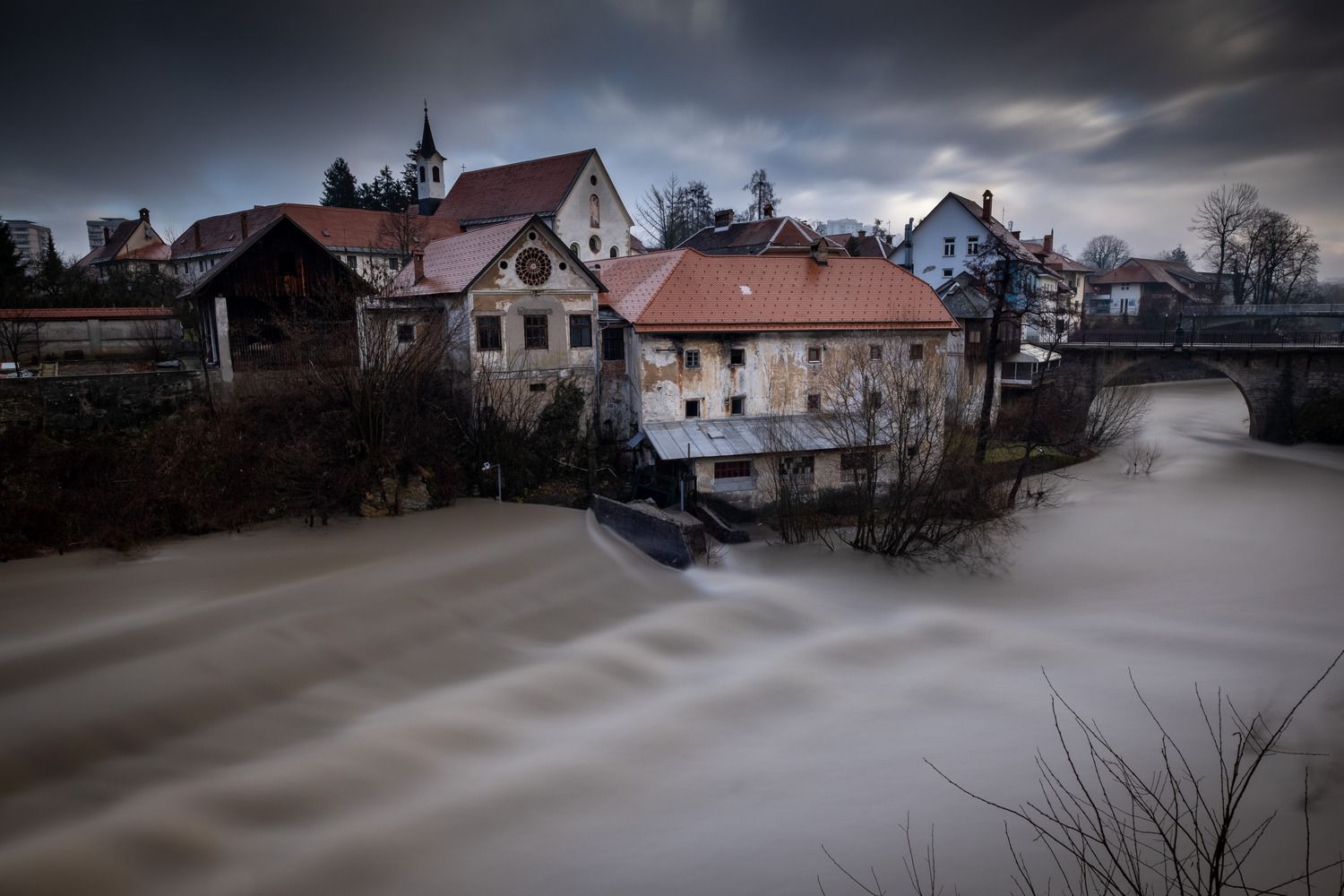 Škofja Loka - Selška Sora river, Slovenia