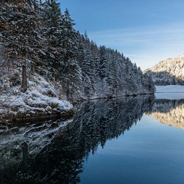 Spätherbst am Hintersteiner See, Austria