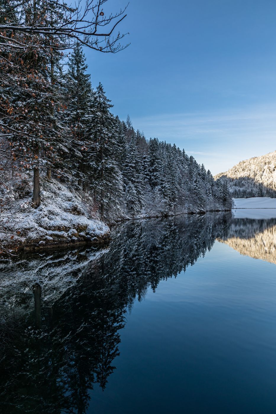 Spätherbst am Hintersteiner See, Austria