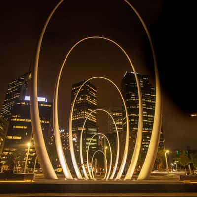 Spanda sculpture Elizabeth Quay, Perth, Western Australia, Australia