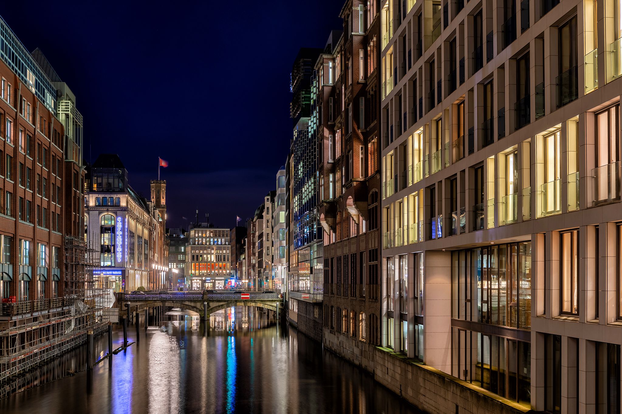 Stadthausbrücke, Hamburg, Germany