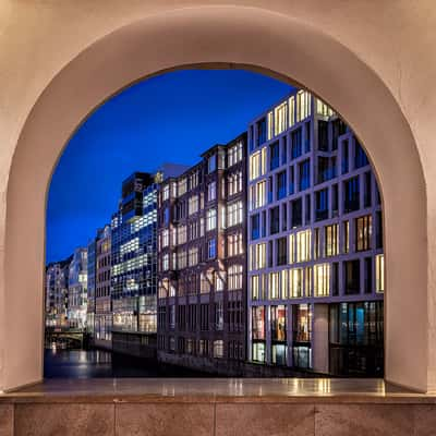 Stadthausbrücke, Hamburg, Germany