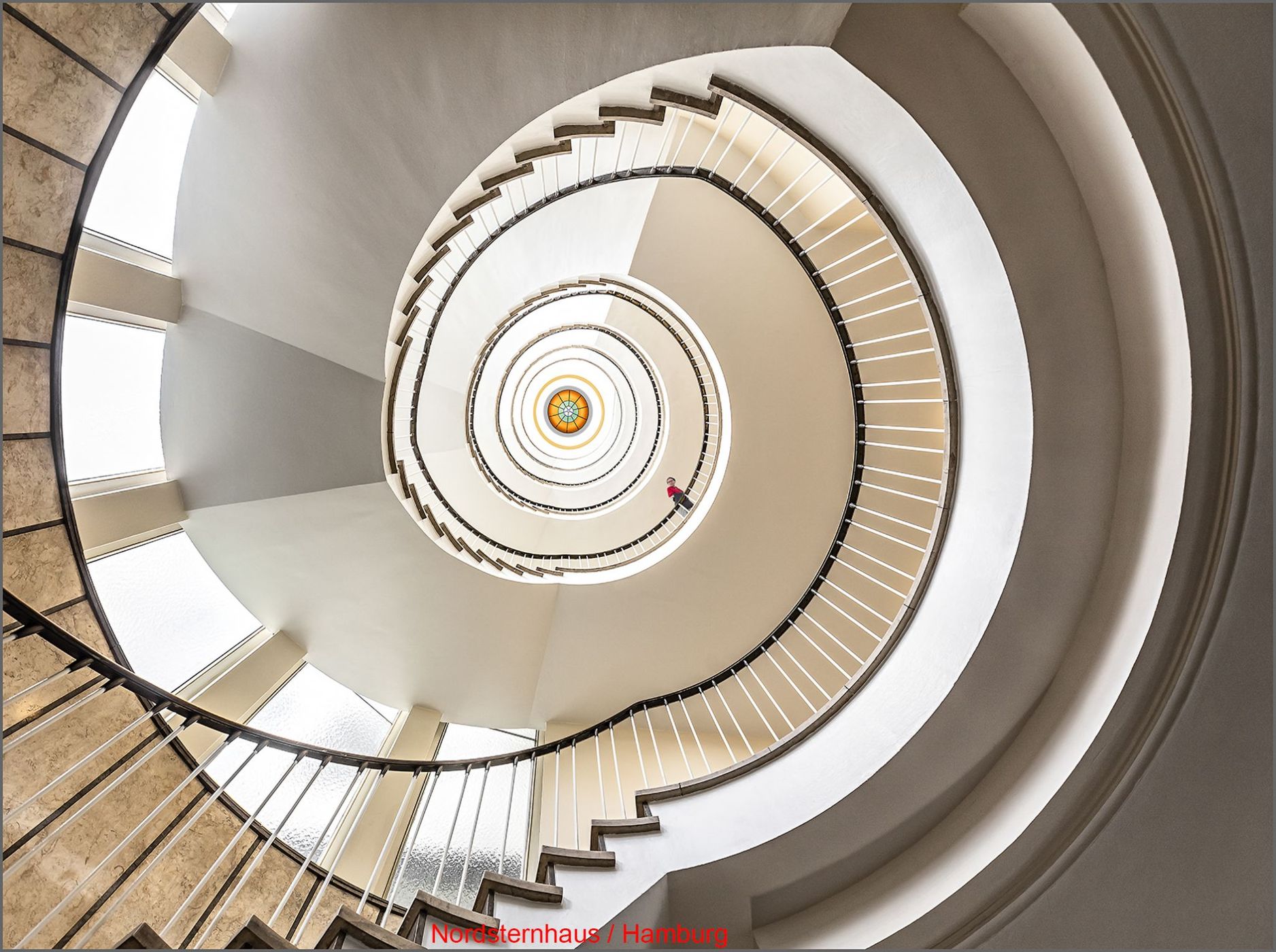 Stairs in Hamburg, Germany