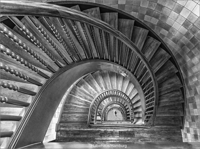 Stairs in Hamburg
