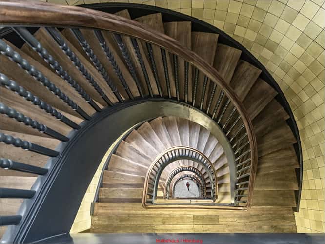 Stairs in Hamburg