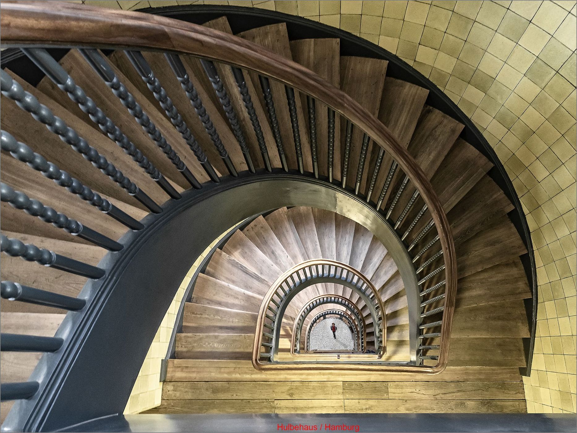 Stairs in Hamburg, Germany