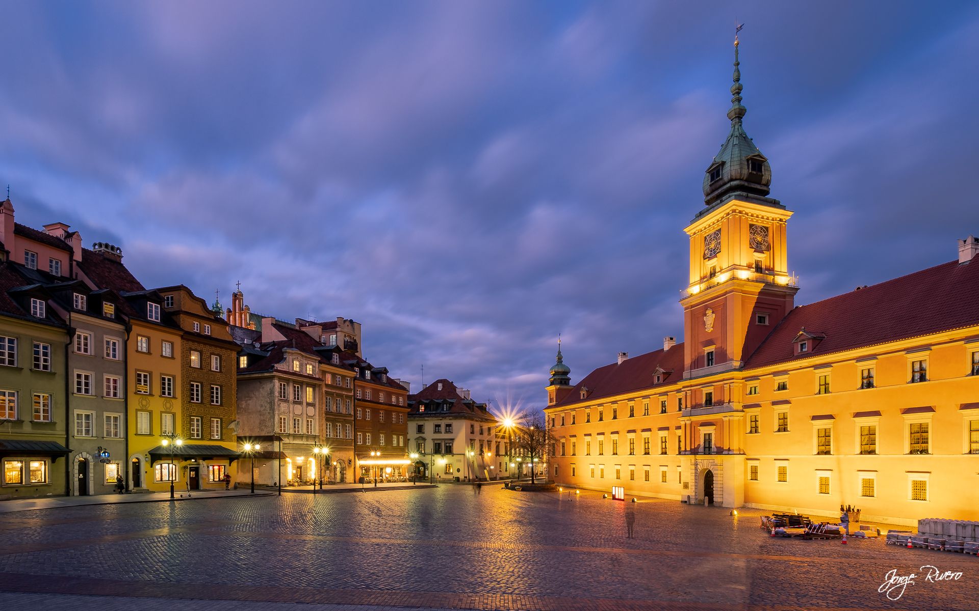 Royal Square, Warsaw, Poland