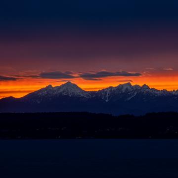 View from Sunset Hill Park, Seattle, USA