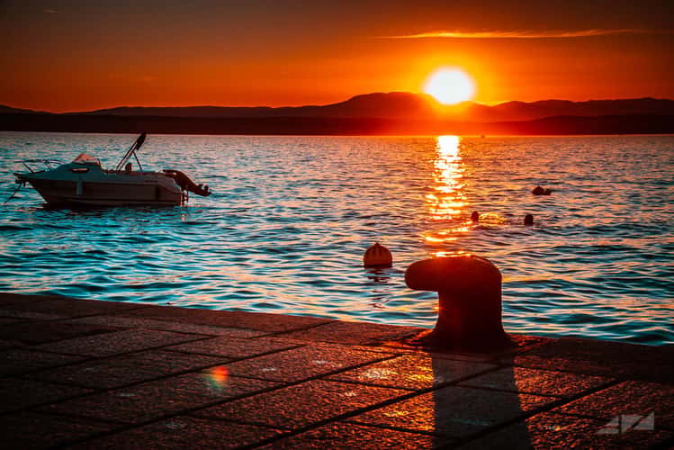 Sunset at Dramalj